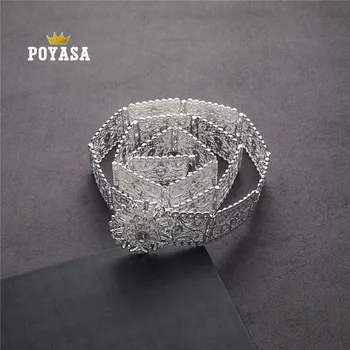 

2020 June free shippping Turkish Caftan wedding gold and silver Turkish Metal belt for women