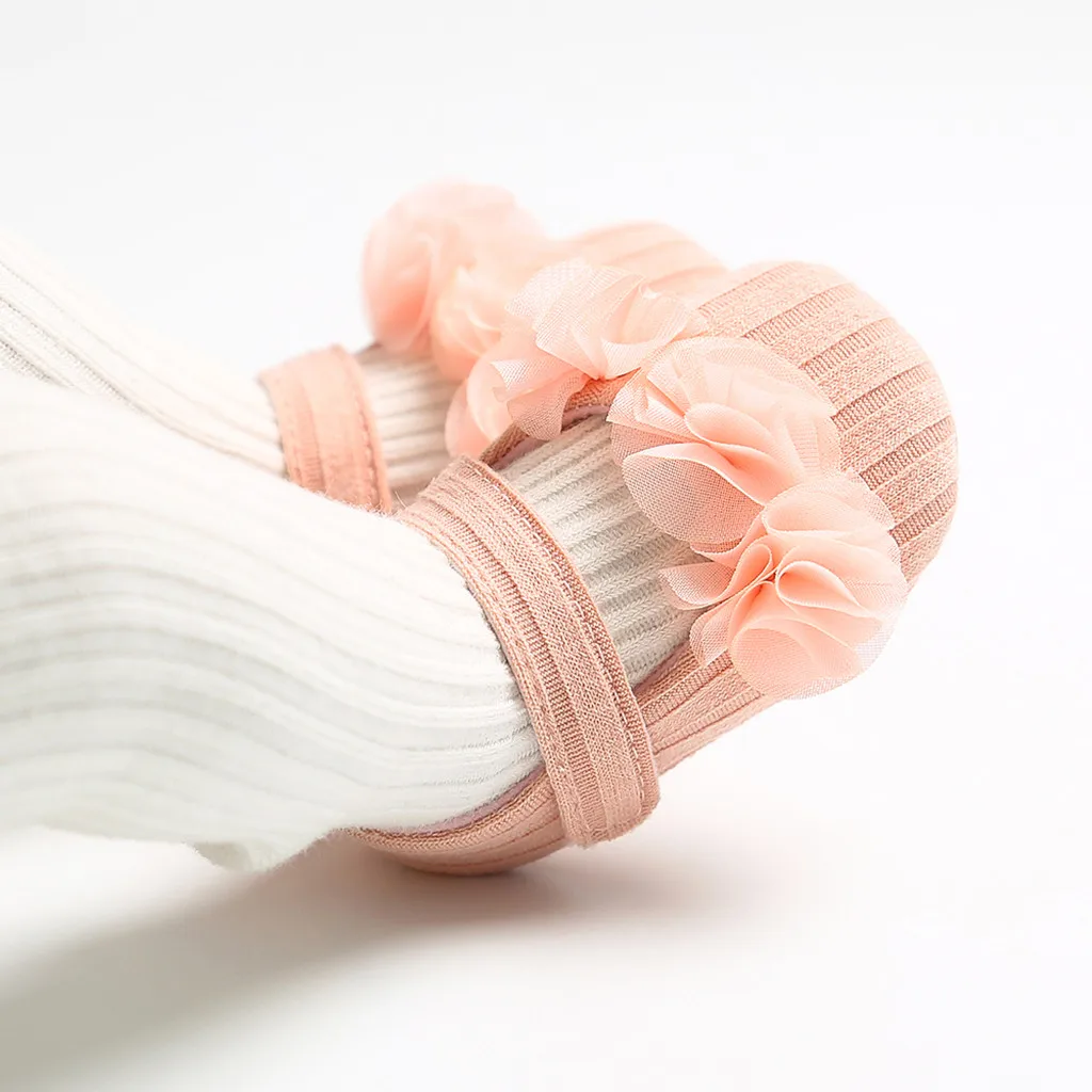 Модная Детская уличная обувь с цветочным принтом для новорожденных девочек и мальчиков; обувь для первых шагов; нескользящая Мягкая Обувь для начинающих ходить; мокасины;# p4