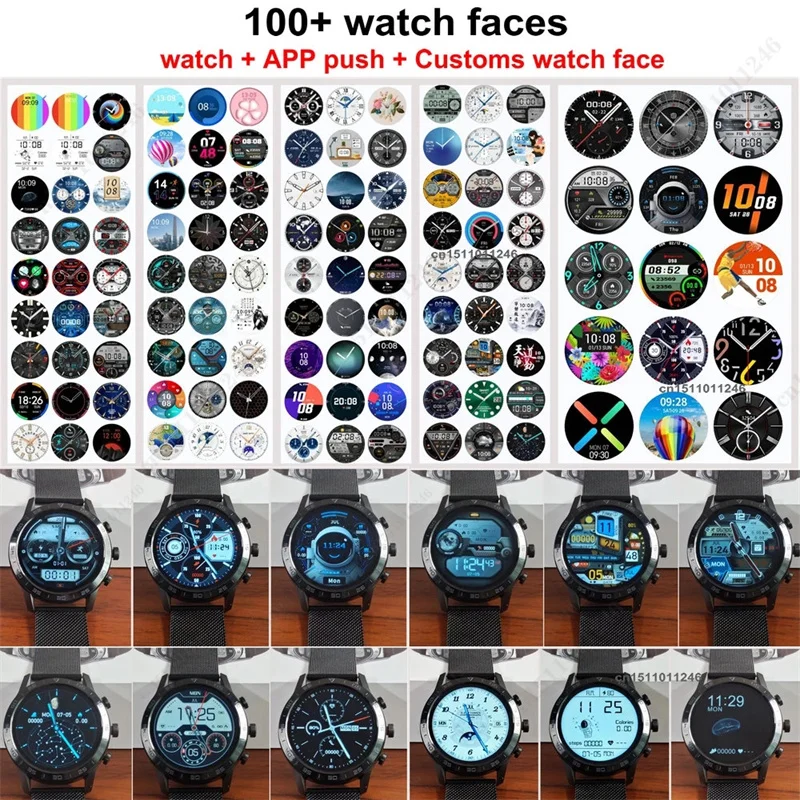 Men Wireless Charging Smart Watch 2022 NEW IP68 Waterproof Smartwatch Men s Watches Fitness Bracelet For