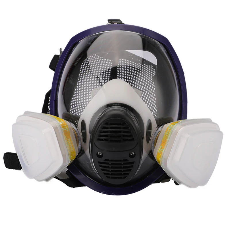 

Chemical Mask Acid Dust Respirator Paint Pesticide Spray Silicone Filter Lab Cartridge Welding Face Respirator Gas Mask