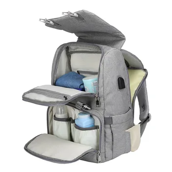

Diaper Bag Backpack Large Capacity Nappy Bag Travel Backpack Designer Nursing Bag with Changing Pad for Baby Care