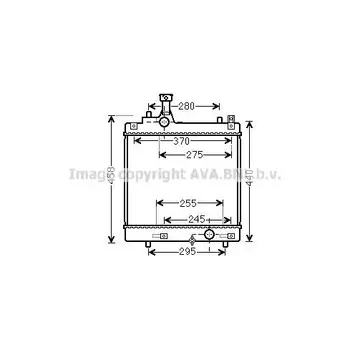 

Cooling radiator NISSAN PIXO (UA0) 1.0 09-SUZUKI: