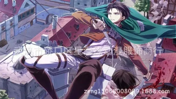 Wholesale Attack on Titan Investigation Corps Free Wings Men And Women Small Coat Jacket COS Clothing Currently Available