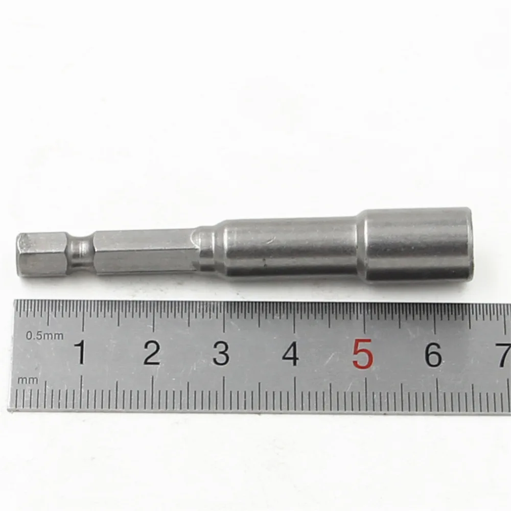 6-13 Mm 1/4 Hexagonal Shank Conversion Strong Magnetic Socket Wrench 65mm electric screwdriver ju Screwdriver Screw Driver Sleev