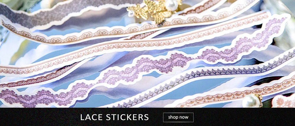 蕾丝贴纸