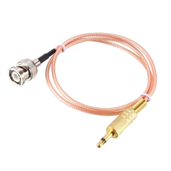 

uxcell 1pc BNC Male to 3.5mm (1/8") Mono TS Male Coaxial Power Audio Cable Jumper Cable 0.5ft 2ft 3ft 4ft 6ft 10ft