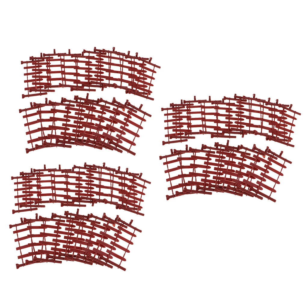 60x Fence Model Kit For War Game Sand Table Scenery DIY Building Accessories