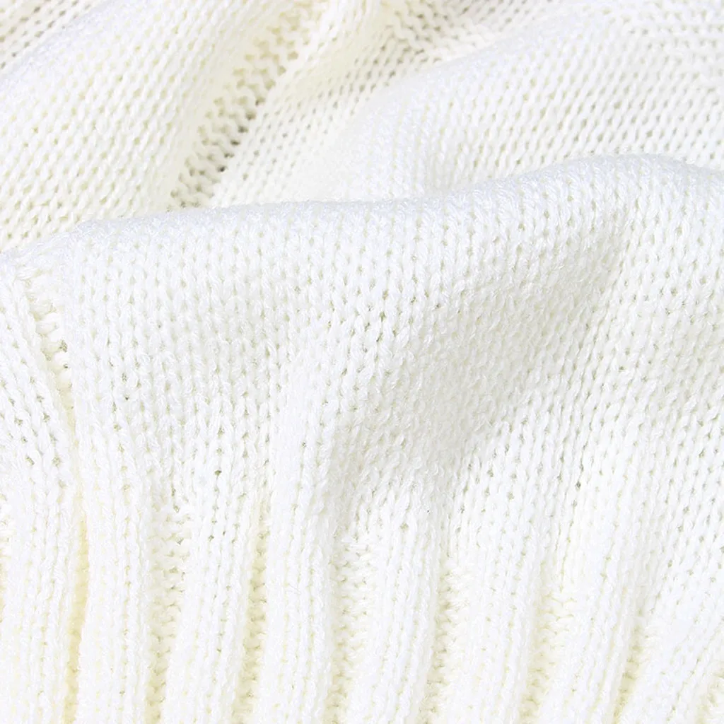 SAGACE, зимний женский свитер, однотонный, белый, вязаный свитер, топы, блуза, высокое качество, для девушек, длинный рукав, пэчворк, свитер, топы