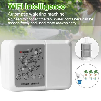 

4in1 With Timer Automatic Smart Watering Machine Remote Control Wifi App Micro Drip Plant Irrigation System Garden Tools Home