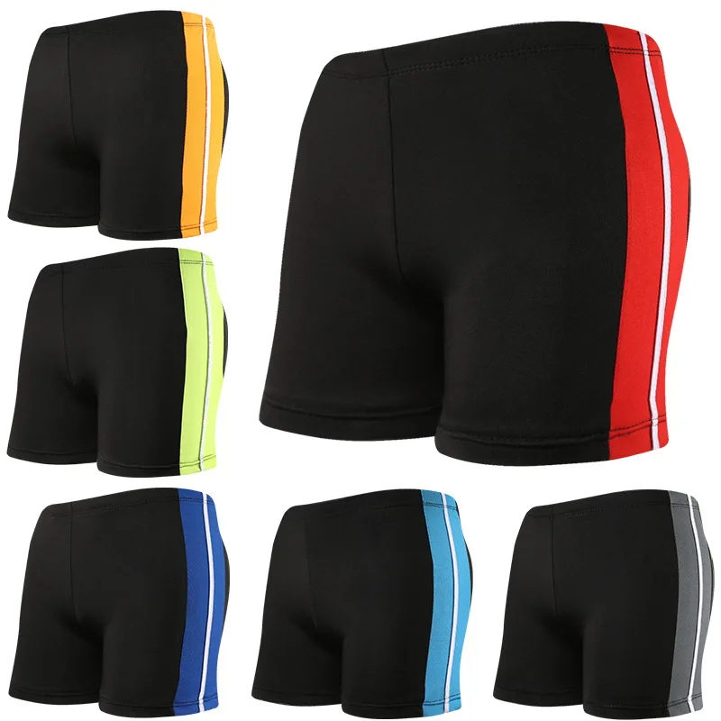

[Hot Sales] Special Offer Swimming Trunks Men Adult Boxer Quick-Drying Loose-Fit Swimming Trunks Yk905