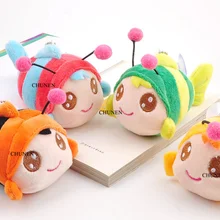 Прекрасные 4 цвета, 12 см игрушки животных, рыба плюшевая игрушка кукла с брелоком