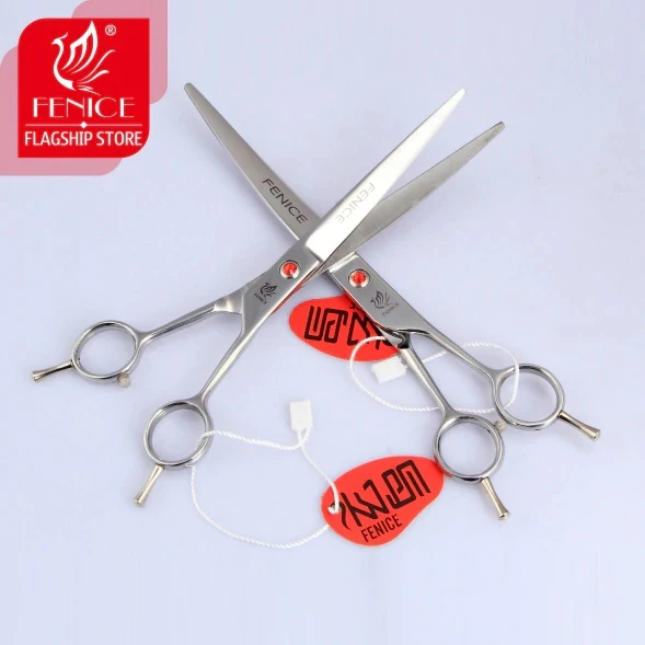 Fenice 7.0 "/7.5" /8.0 "Ívelt Olló Kutya Ápoláshoz Professzionális Kutya Macska Hajvágás Nyíró Ívelt Olló - Image 2