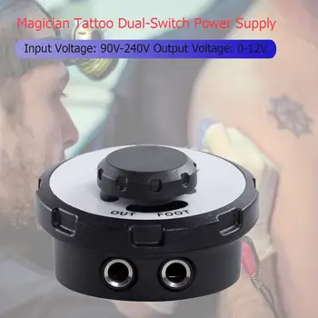 

Mini Dual Mode Magician Tattoo Machine Power Supply Regulator Tattoo Accessories Long Service Life without Heating Long-term