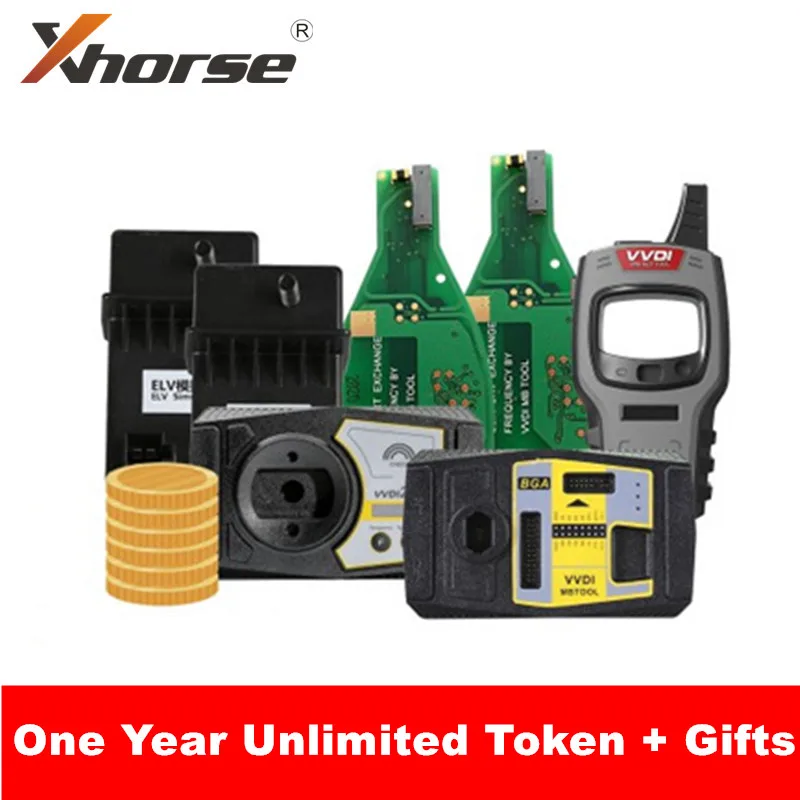 Xhorse V6.8.1 VVDI2 полный с 13 разрешением плюс V5.0.6 vvvdi MB BGA инструмент отправить 6 подарок|