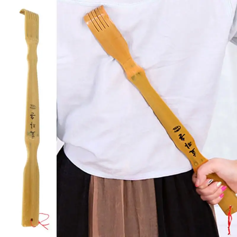 

Portable Outdoor Bamboo Tools Convenient Body Care Sets Long Bamboo Back Scratcher Ask For Help Scratchers Tickle Freely