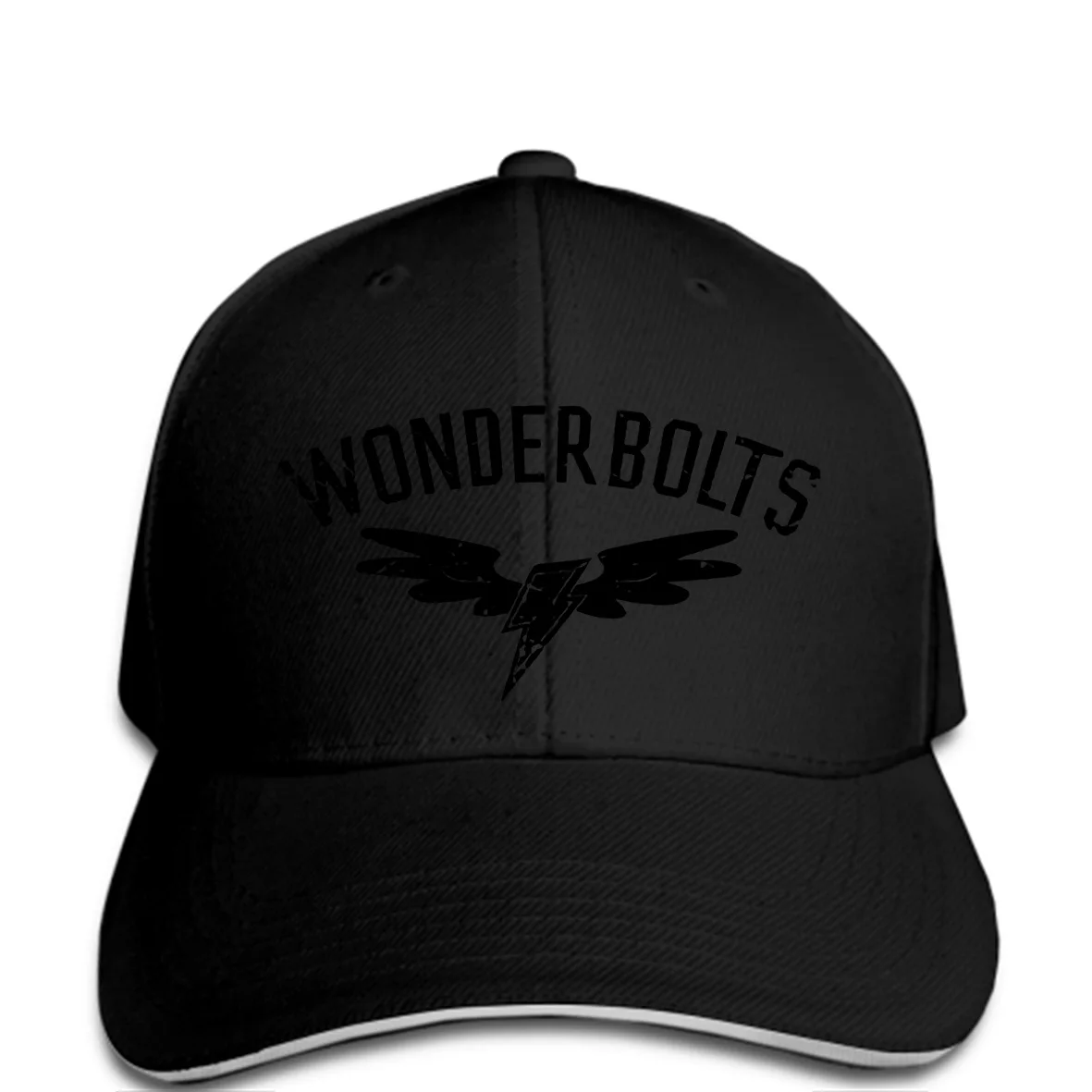 Мужская бейсболка wonderbolt Varsity Team (серый) (серый Атлетик) забавная шапка новинка |