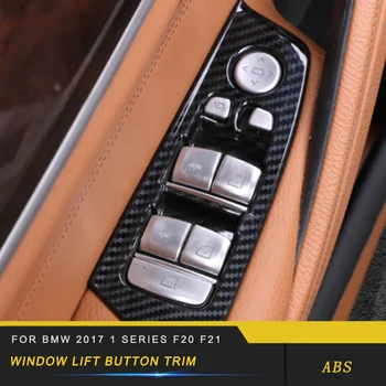 

For BMW 1 Series F20 F21 2012-2018 Auto Car Window Control Button Panel Frame Trim Stickers Covers Interior Accessories