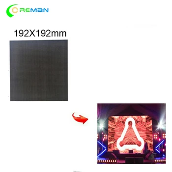 

aliexpress lowest price 64x32 64x64 LED Display Module Dot Matrix P3 SMD 2121 LED Screen Module