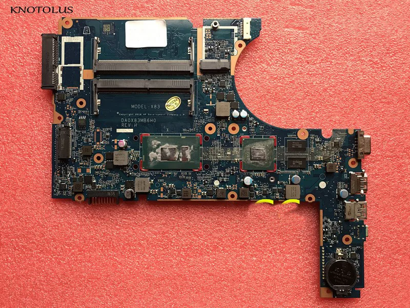  High quality For HP PROBOO 450 G4 470 G4 Laptop Motherboard i5-7200U DA0X83MB6H0 907714-601 907714-
