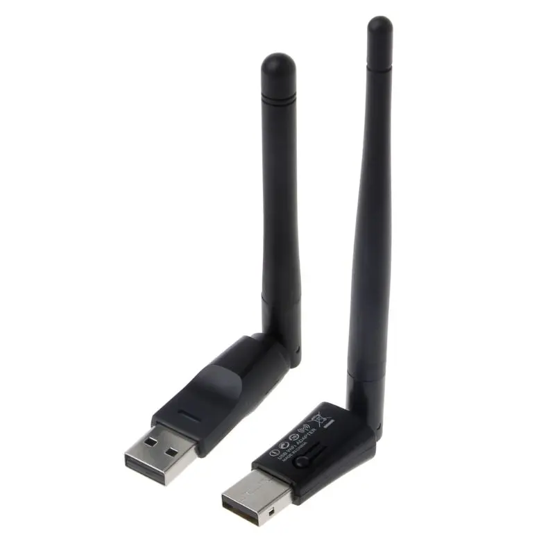 Высокоскоростной мини беспроводной Wifi адаптер 150 Мбит/с 2dBm 5dBm антенна USB Wifi приемник сетевая карта 802.11b/n/g LX9A