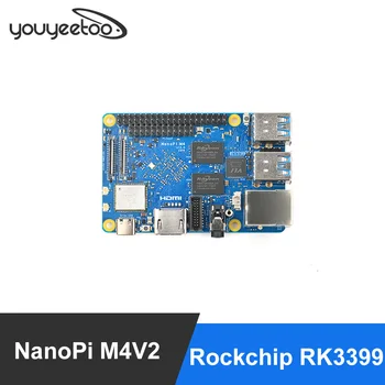 

FriendlyElec NanoPi M4V2 4GB DDR4 Rockchip RK3399 SoC 2.4G & 5G dual-band WiFi,Support Android 8.1 Ubuntu, AI and deep learning