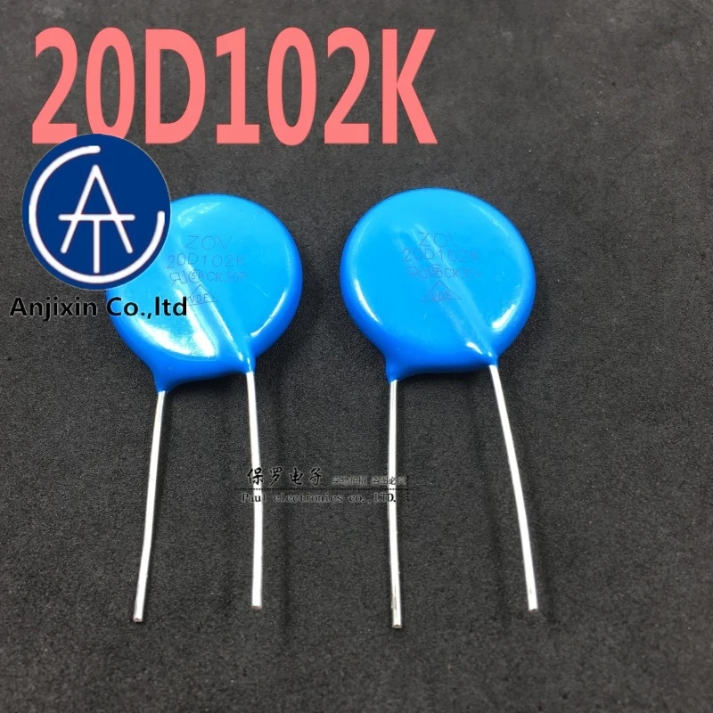 

10pcs 100% orginal and new varistor 20D102K diameter 20MM 1000V 20K102real stock