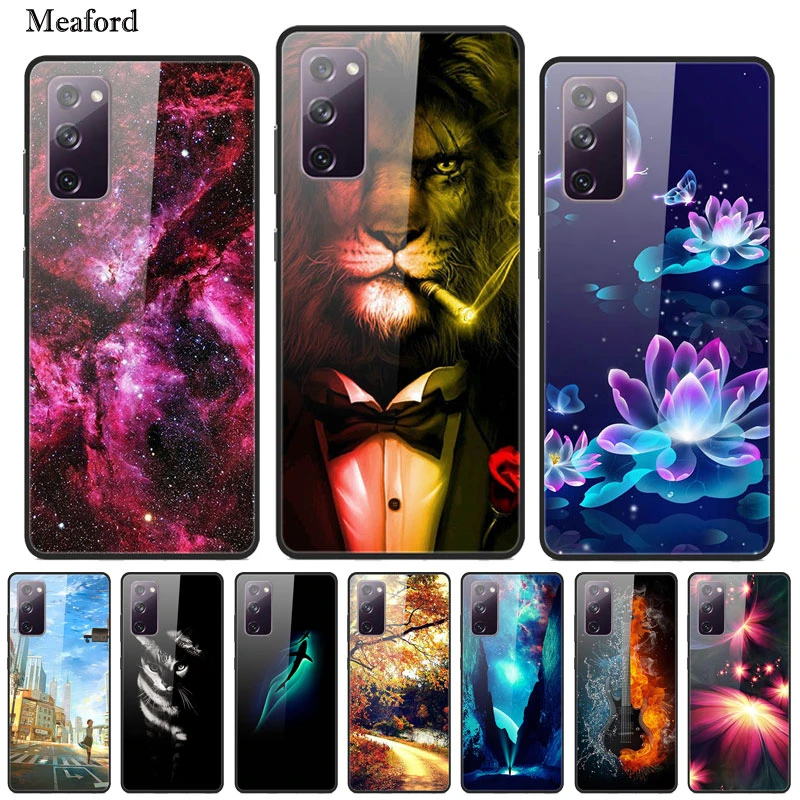 For Samsung Galaxy S Fe 5g Case Luxury Glass Printed Back Cover Hard Case For Samsung S Fe Phone Cases Sfe S Fe Bumper Mobile Phone Cases Covers Aliexpress For Samsung Galaxy S Fe 5g Case Luxury Glass Printed Back Cover Hard Case For Samsung S Fe Phone Cases Sfe S Fe Bumper Mobile Phone Cases Covers Aliexpress