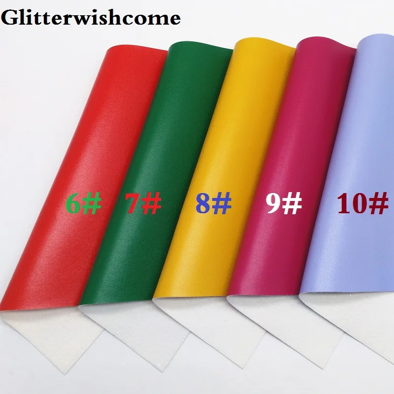 Ткань Glitterwishcome 21x29 см Размер A4 винил для бантов кожа наппа ткань из искусственной