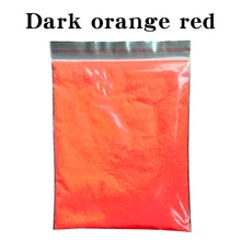 50G Dark Orange Red Glitter Bubuk Pigmen Coating untuk Lukisan Dekorasi Kuku Otomotif Seni Kerajinan Mika Bubuk Pigmen(China)