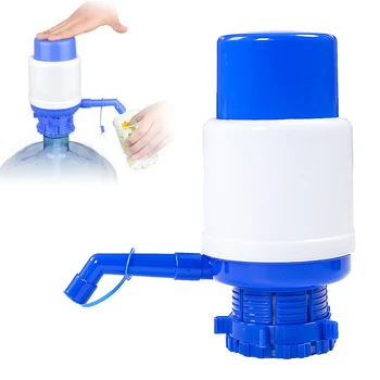 

5 Gallon Bottled Drinking Water Hand Press Removable Tube Innovative Manual Pump Dispenser Tools Kitchen Outdoor Office Pump