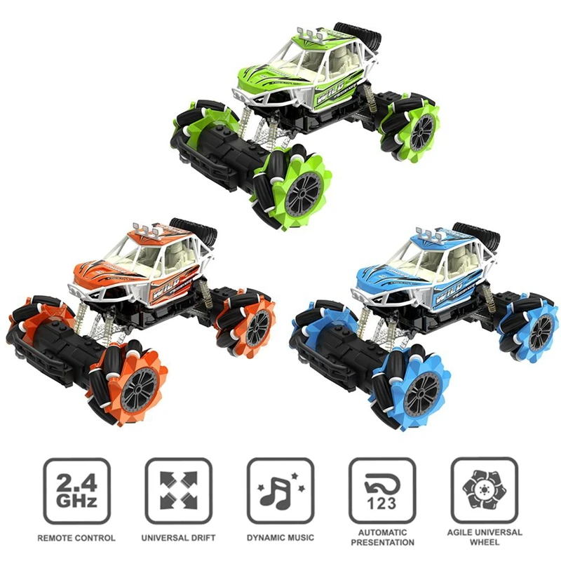 1/20 Rc автомобиль Дрифт дистанционное управление игрушки трюк модель автомобиля свет танцевальная музыка Забавный автомобиль для игрушка-подарок для детей машина на радио