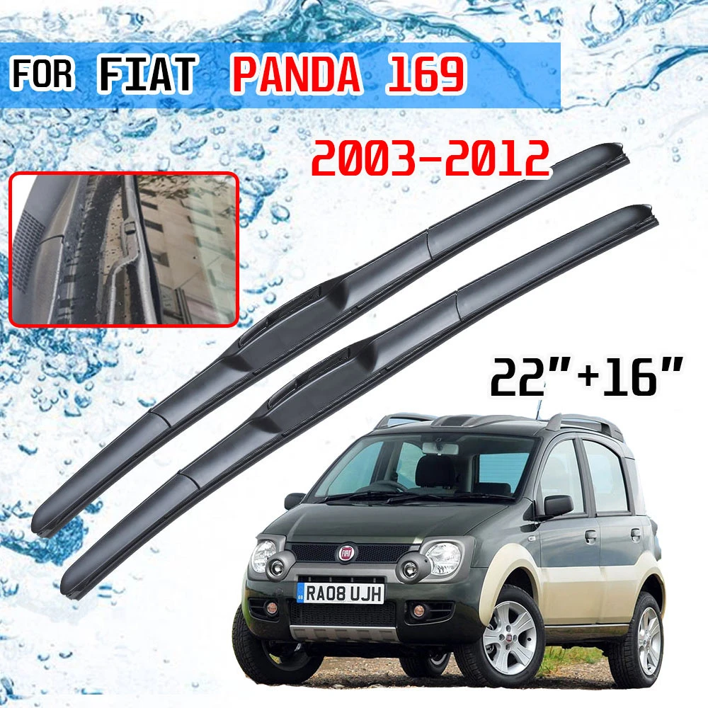Spazzola Tergicristallo Posteriore Fiat Panda 169 2003 Lunotto Braccio - Foto 8