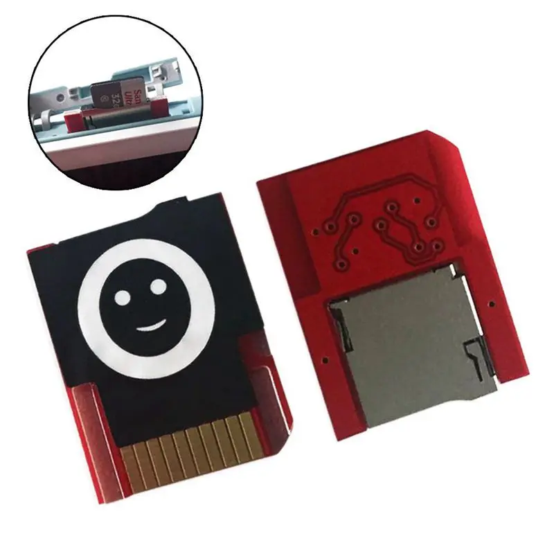 Адаптер Micro-Card для версии 2,0 SD2VITA PSVSD PS Vita Henkaku 3,60 видеоигры красный