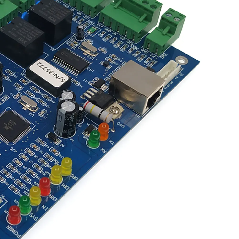 Centrala De Control Acces Pentru O Usa  Bidirectionala , Conexiune TCP Hikvision Ds K2801