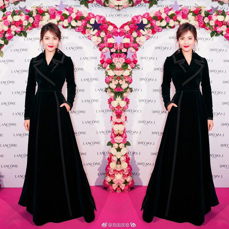 2018 новый зимний бархатный Макси длинный черный шерстяной Тренч Женский винтажный зазубренный воротник тонкий пальто толстый теплый