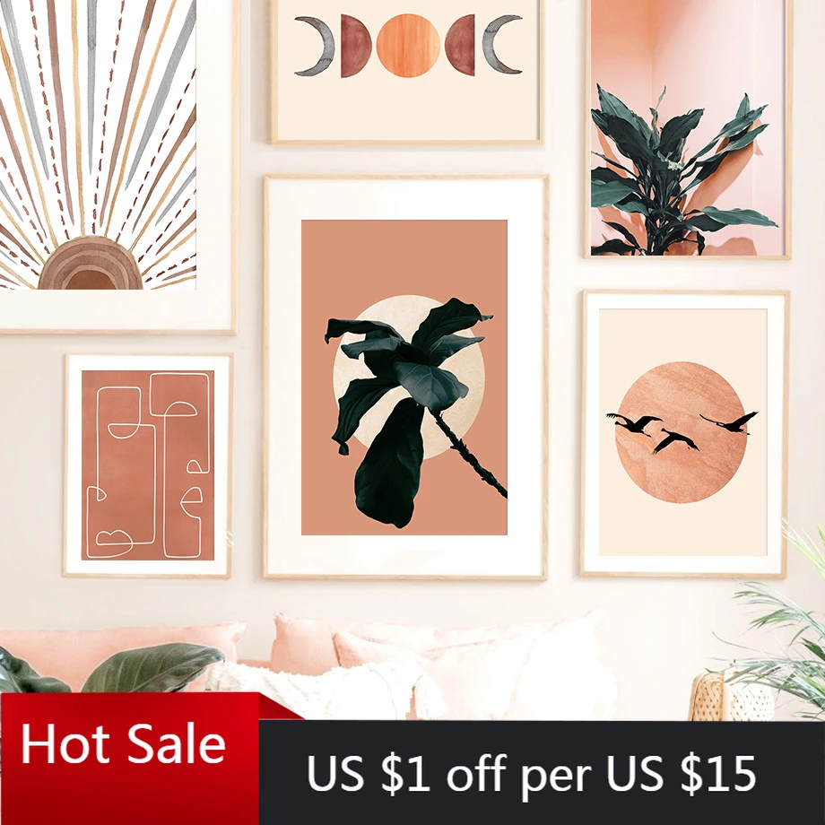 Abstract Sun Face Moon Plant Orange Wall Art Canvas Painting Nordic Prints Wall Pictures For Posters Aesthetic Room Decorative Diamond Painting Cross Stitch Aliexpress Abstract Sun Face Moon Plant Orange Wall Art Canvas Painting Nordic Prints Wall Pictures For Posters Aesthetic Room Decorative Diamond Painting Cross Stitch Aliexpress