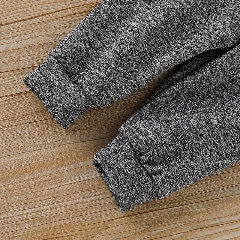 New Autumn Baby Boys Clothes Long Sleeve Striped Hoodie Sweatshirt With Pocket+Trousers Casual Sets for Boy