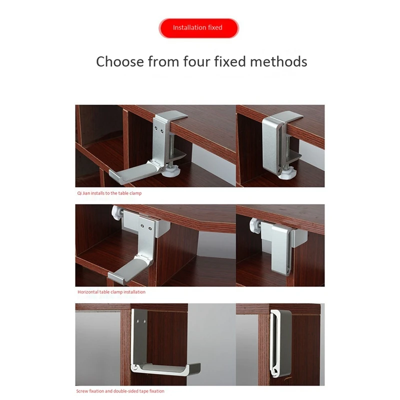 Universal Aluminium Alloy Headphone Holder Headset Bracket Hanger Metal Wall Clamp Hook Foldable Earphone Stand Desktop