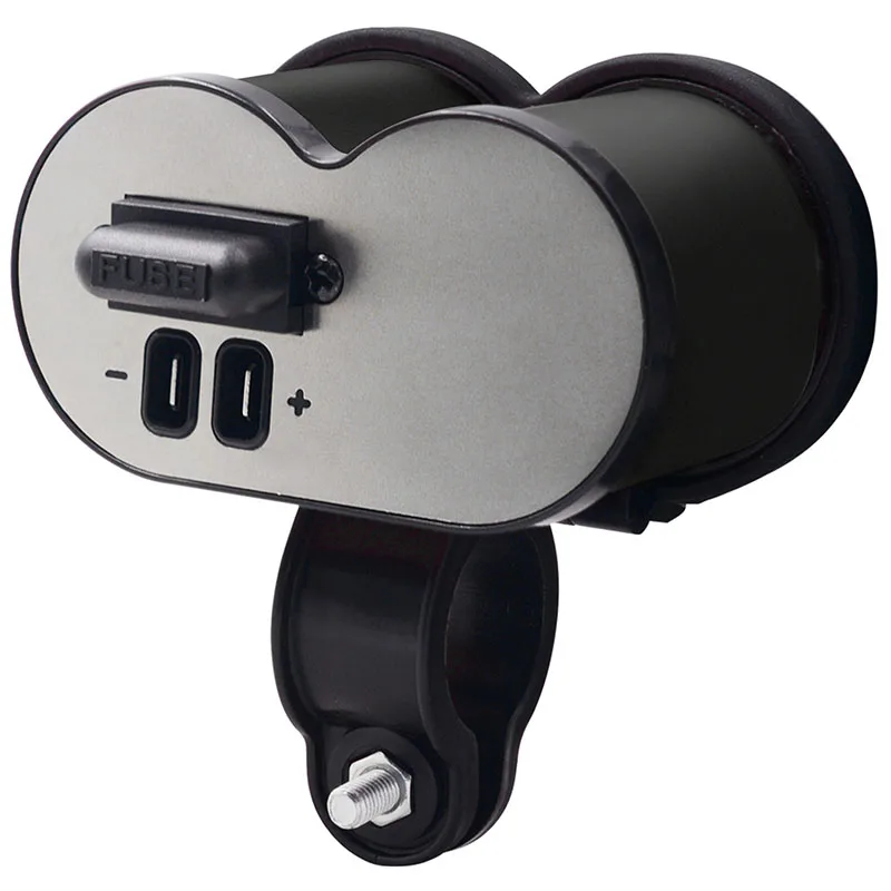 Водонепроницаемый мотоцикл USB зарядное устройство для мобильного телефона прикуриватель розетка 12-24V
