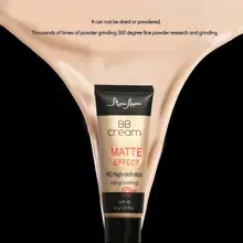 1 шт., Женский солнцезащитный матовый BB крем, натуральный стойкий консилер для лица, основа под макияж
