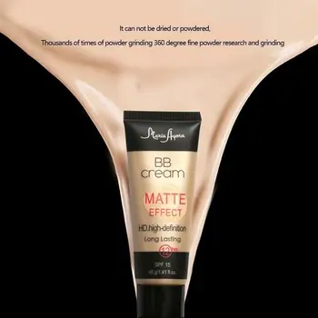 

1pc Ladies Sun Block Matte BB Cream Natural Long Lasting Face Concealer Make Foundation Base