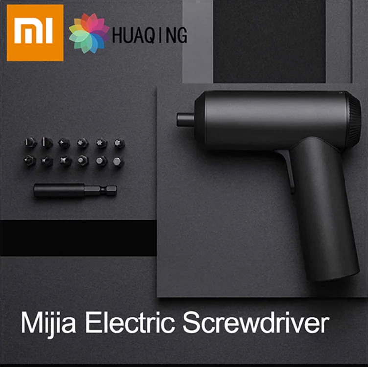 Xiaomi mijia многофункциональный набор электрических отверток 12 шт 2000amh батарея 3,6 V 5N Высокая динамометрическая отвертка комплект xiaomi гаджет