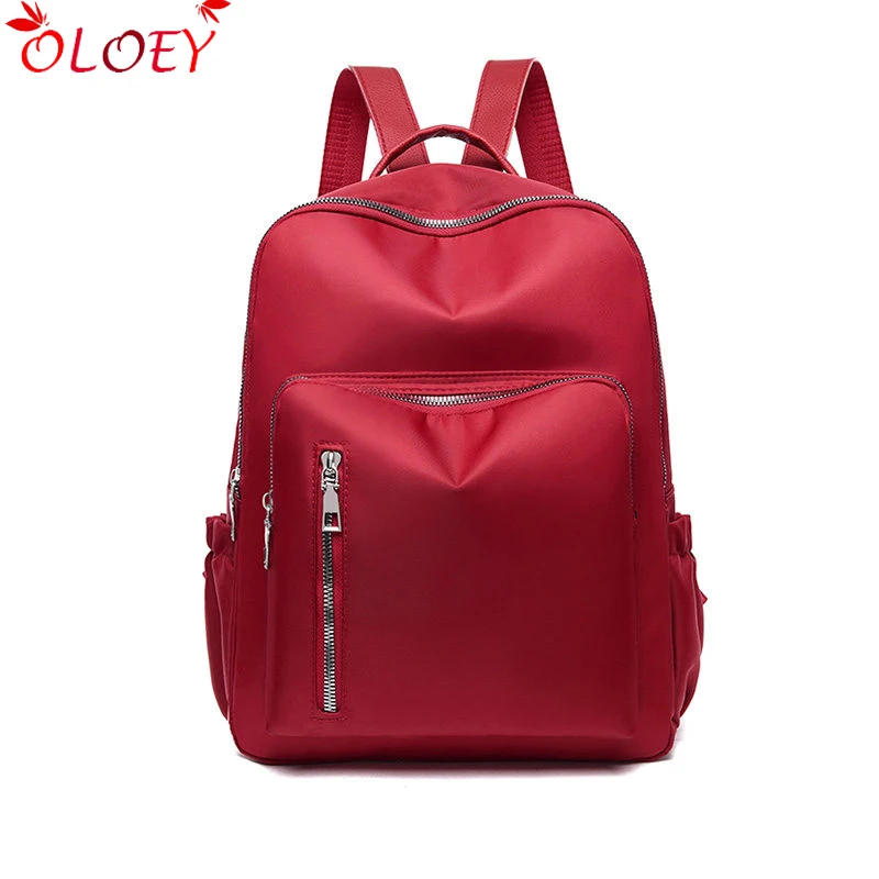 Роскошный брендовый женский рюкзак водонепроницаемый нейлоновый с защитой от