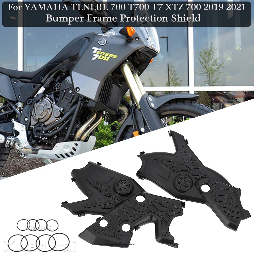 tenere700 motorcycle Accessories bumper frame protection guard cover
