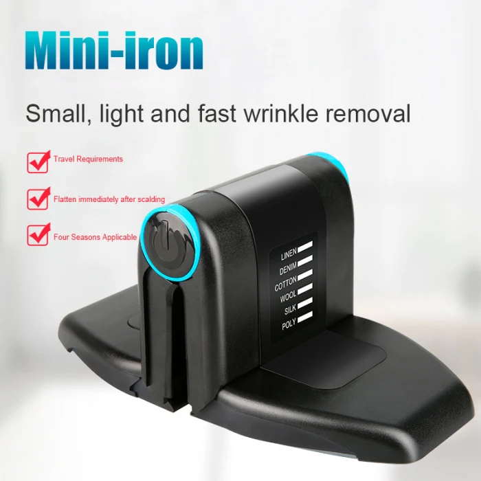 Folding Portable Mini Collar Iron for Travel Business Trip TB Sale