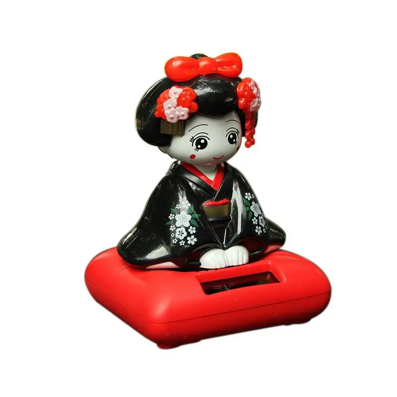 Нет солнечной энергии поплавок игрушка фигурка Nohohon японское кимоно Maiko Гейша