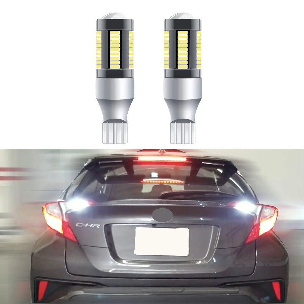 2 шт. для Toyota CHR 2016 2017 2018 светодиодный 2019 2020 LED Резервное копирование фонарь без