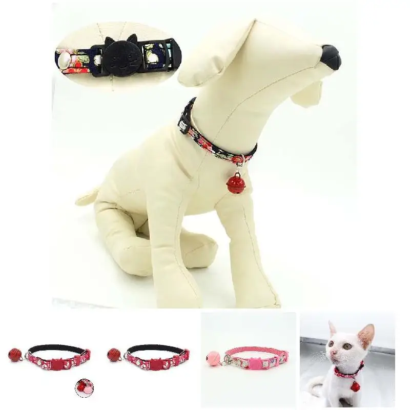 Горячая кошка Колокольчик для котенка ошейник шейный ремень мягкая удобная безопасная Пряжка прочные товары для домашних животных TI99
