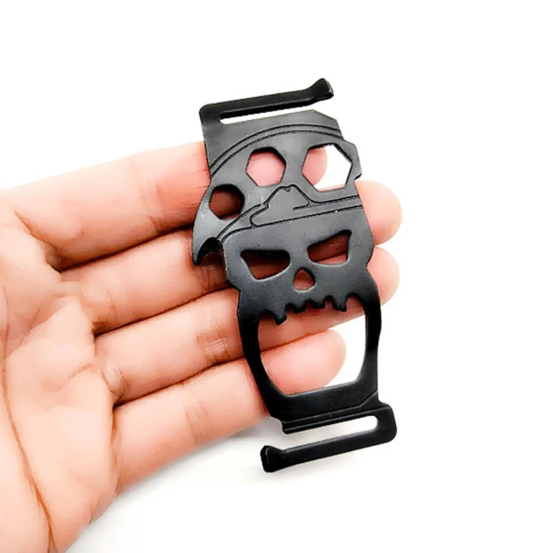 

Multifunctional Outdoor Tool Hoe Opener Wrench Portable Cutting Knife Knives Ultralight 420 Steel
