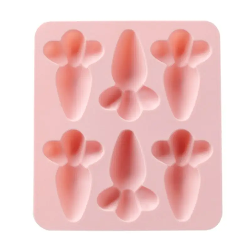 

Easter Carrot Silicone Cake Mold Cupcake Pudding Cookie Muffin Ice Cube Soap DIY